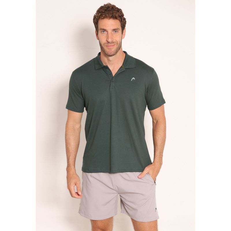 Camisa Polo Piquet Pima Com Botões