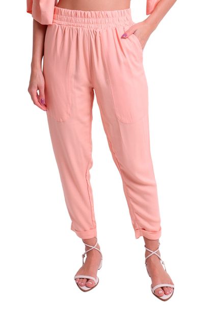 Calça Heavy Twill Reta com Bolso