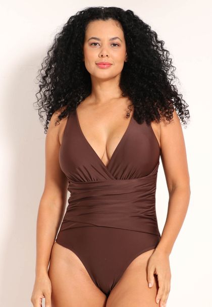 Maiô Lycra Com Transpasse