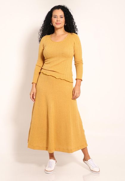 Blusa Manga Longa de Tricot Lituania