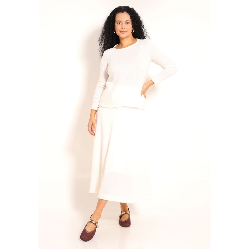Blusa Tricot Lituania Com Recorte