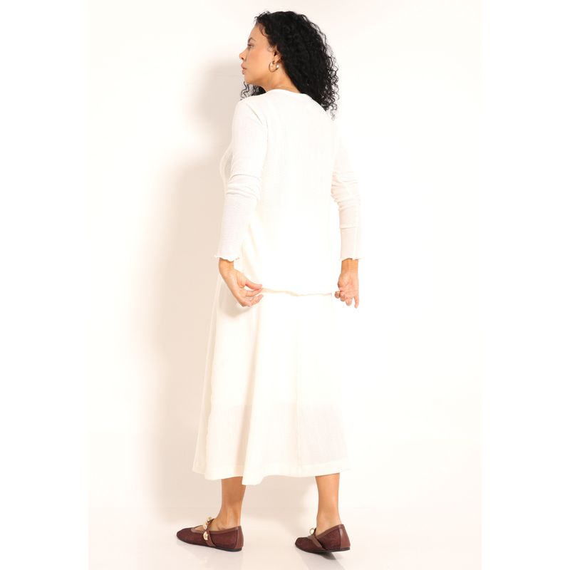 Blusa Tricot Lituania Com Recorte