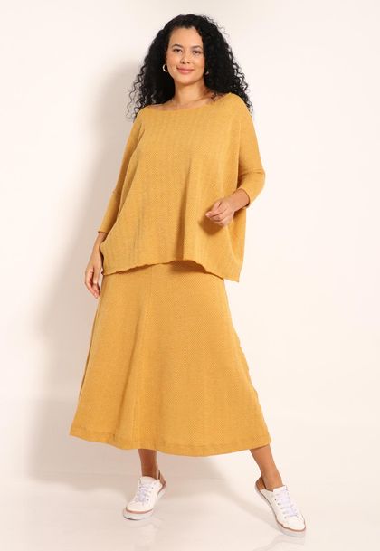 Poncho Tricot Lituania Retangular