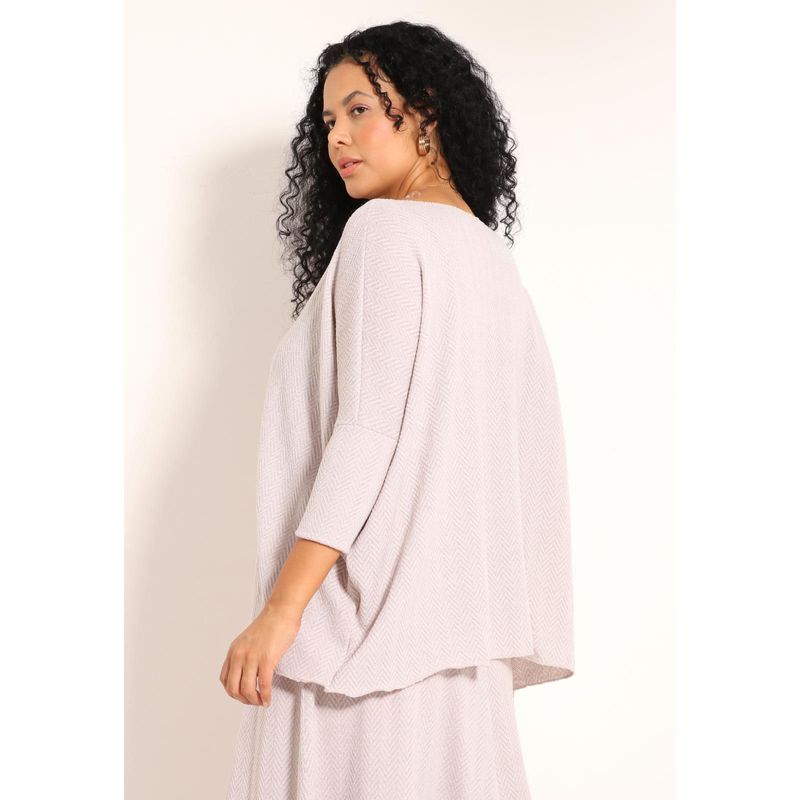 Poncho Tricot Lituania Retangular