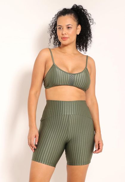Top Fitness Com Recortes New Ikat