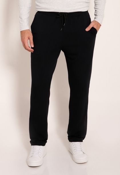 Calça Masculina Moletinho com Bolso Traseiro Vortex