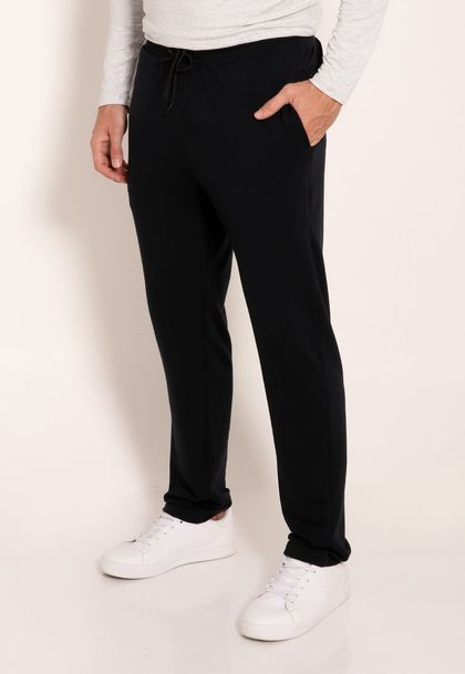 Calça Masculina Moletinho com Bolso Traseiro Vortex