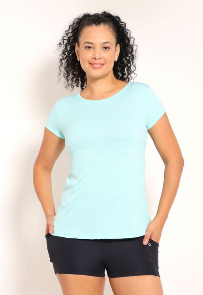 Camiseta Tech Feminina Manga Curta Mullet Antiodor