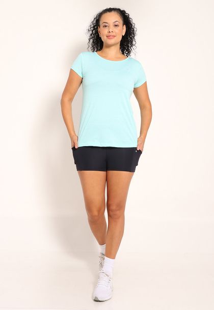 Camiseta Tech Feminina Manga Curta Mullet Antiodor