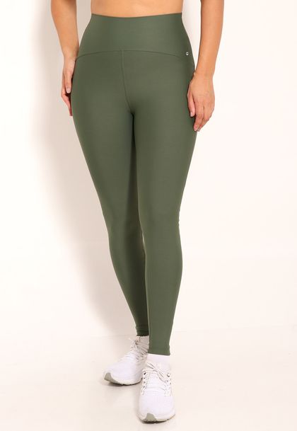 Calça Legging Feminina Cós Alto de Alta Compressão