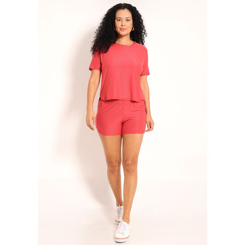 Shorts Feminino Básico Cós de Elástico
