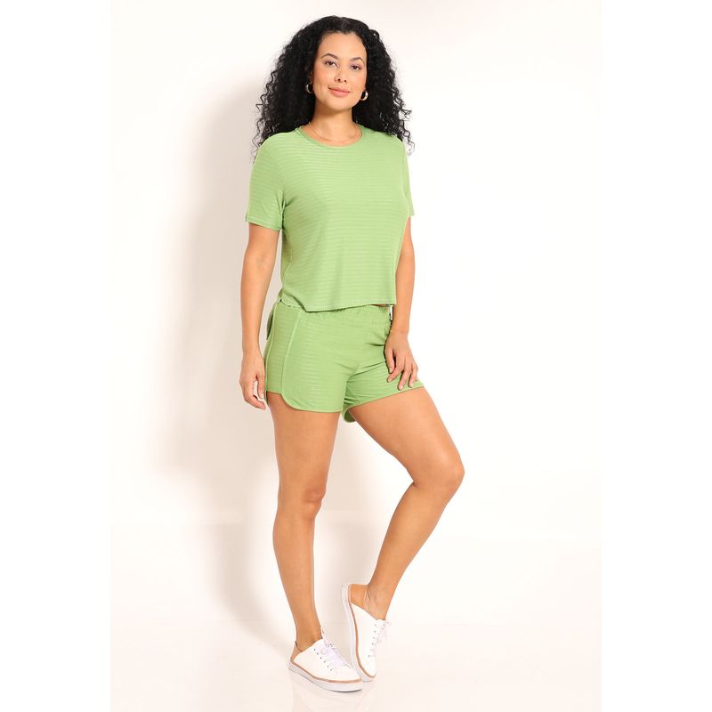 Shorts Feminino Básico Cós de Elástico
