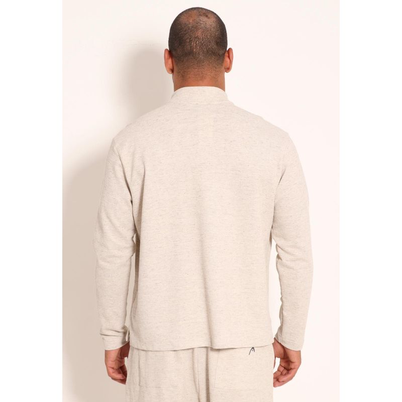 Blusa Gola Alta Com Zíper Parcial Singapura