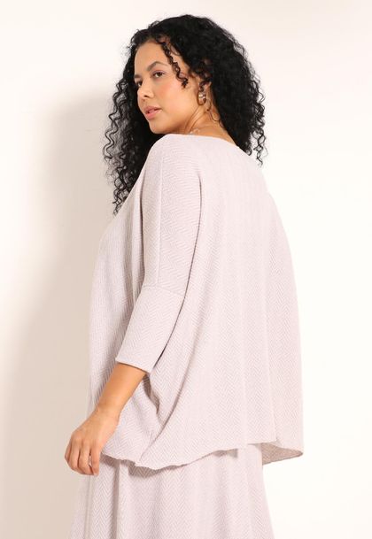 Poncho Tricot Lituania Retangular