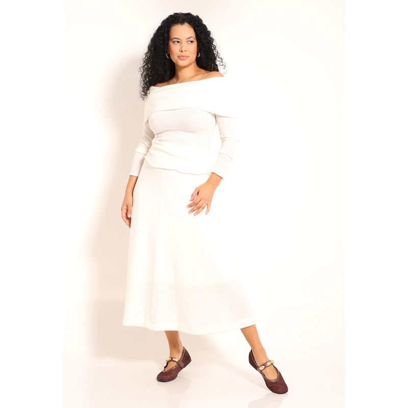 Blusa Tricot Lituania Ombro a Ombro