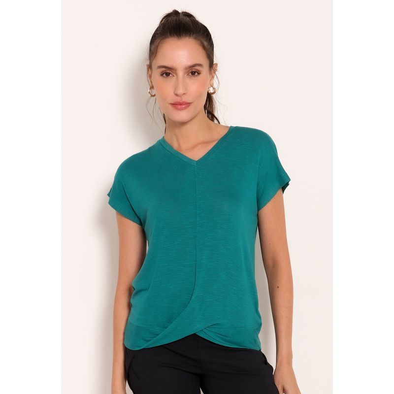Blusa Feminina Cós Transpassado
