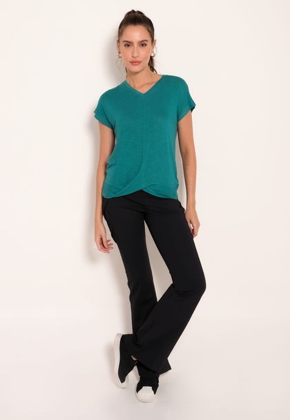 Blusa Feminina Cós Transpassado