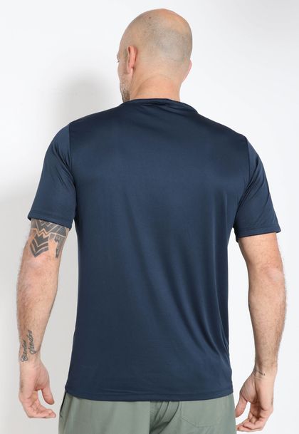 Camiseta Masculina Dry Básica Gola Careca