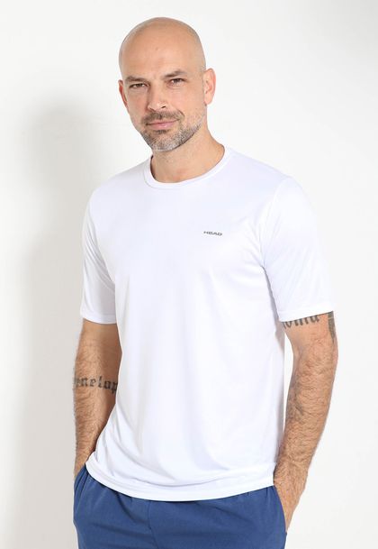 Camiseta Masculina Dry Básica Gola Careca