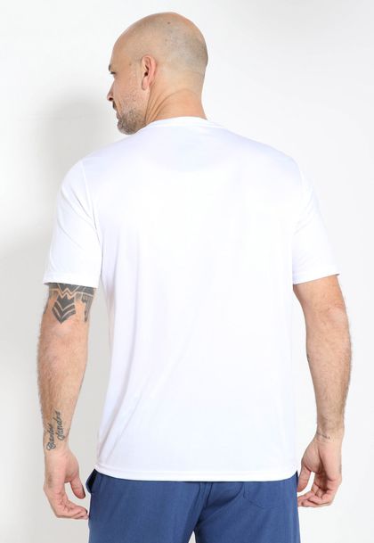 Camiseta Masculina Dry Básica Gola Careca