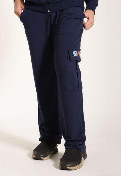 Calça de Moletom Infantil Menino Com Bolso Turma da Mônica