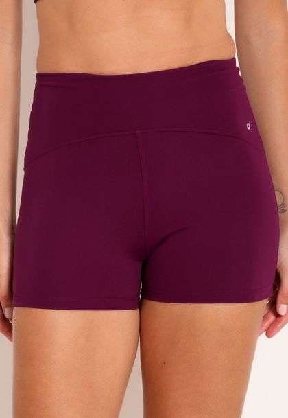 Short Tech Feminino Curto de Alta Compressão