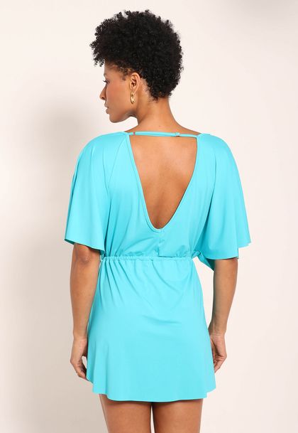 Vestido Fluxy Amplo Com Amarração