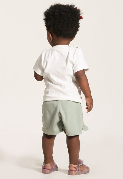 Conjunto Infantil Menina Primavera Turma da Mônica