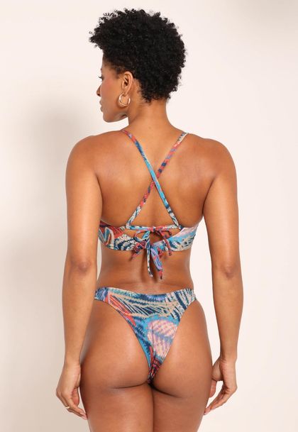 Conjunto de Biquíni Top Millis e Calcinha Asa Delta - Angra