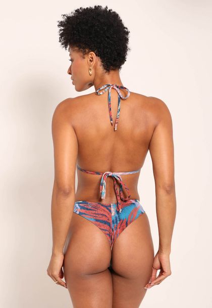Conjunto de Biquíni Top Cortininha e Calcinha Levanta Bumbum - Angra