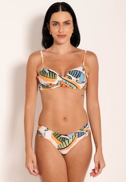 Conjunto De Biquíni Top Ligth e Calcinha Borboleta - Penca