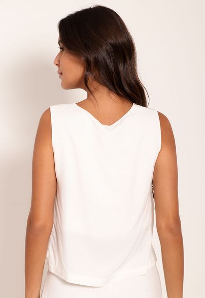 Regata Básica Viscose Nassau Decote V