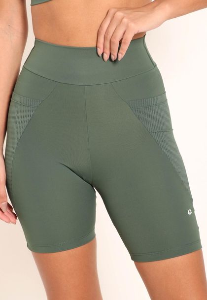 Bermuda Fitness Compress Com Bolso