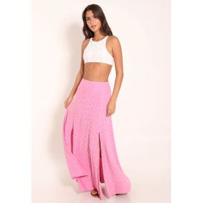 Laise Saia Longa Pink Saia Longa Com Fendas Laise Liquido Store