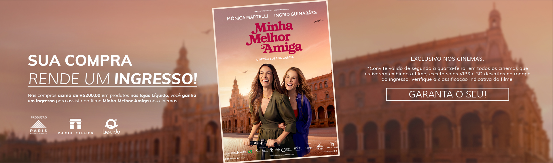 FILME EM CARTAZ - MINHA MELHOR AMIGA